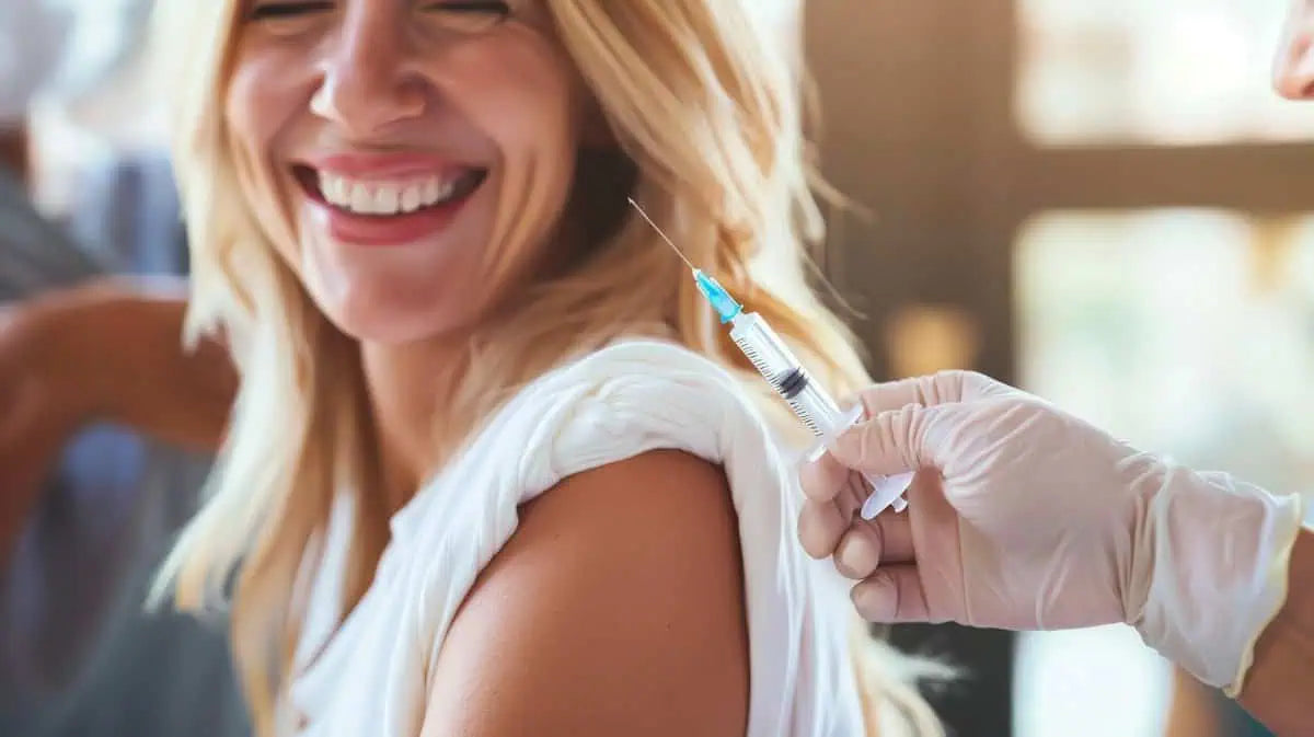 Professional vitamin injection treatment